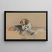 Dogs Seagull - Archibald Thorburn — framed artwork on a wall