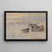 Canards colverts sur un lac - Archibald Thorburn — framed artwork on a wall