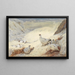 Winter Plumage Lagopède signed and dated 1899 - Archibald Thorburn — framed artwork on a wall