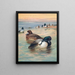Canard fuligule milouinan - Archibald Thorburn — framed artwork on a wall