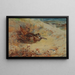 Bécasse abritée dans les dunes de sable - Archibald Thorburn — framed artwork on a wall