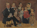 Family Portrait Painting by John J. Wagner - Archie Thompson — artwork view