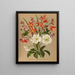 Crocosmia aurea 2 Japanese Anemone Honorine Jobert - Arentina Hendrica Arendsen — framed artwork on a wall