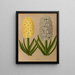 Jacinthes 9 - Arentina Hendrica Arendsen — framed artwork on a wall