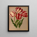 Tulips late roses - Arentina Hendrica Arendsen — framed artwork on a wall