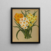 Narcissus Polyanthus - Arentina Hendrica Arendsen — framed artwork on a wall