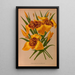Tigridia conchiflora var. canariensis - Arentina Hendrica Arendsen — framed artwork on a wall