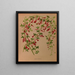 Tropaeolum pentaphyllum - Arentina Hendrica Arendsen — framed artwork on a wall