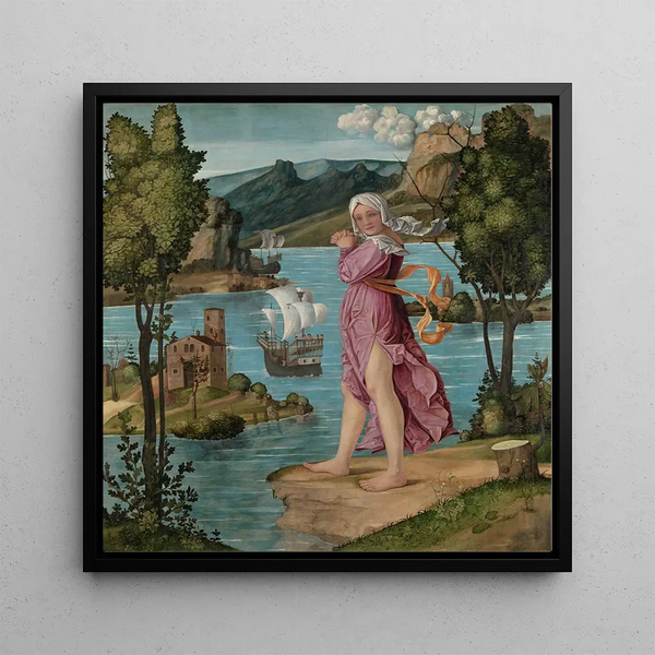 Ariane à Naxos - Filippo da Verona — framed artwork on a wall