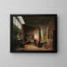 Atelier d'Arcy Scheffer, rue Chaptal - Arie Johannes Lamme — framed artwork on a wall