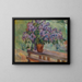 Still life with lilacs - Aristarkh Lentulov — framed artwork on a wall