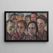 Faces of a Generation - Aristarkh Vasilevich Lentulov — framed artwork on a wall