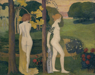 Two nudes in a landscape - Aristide Maillol — artwork view