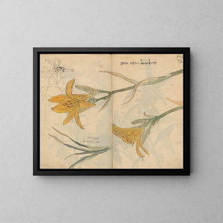 Sketchbook Pl025 - Ariyoshi Kondo — framed artwork on a wall