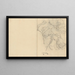Sketchbook Pl054 - Ariyoshi Kondo — framed artwork on a wall