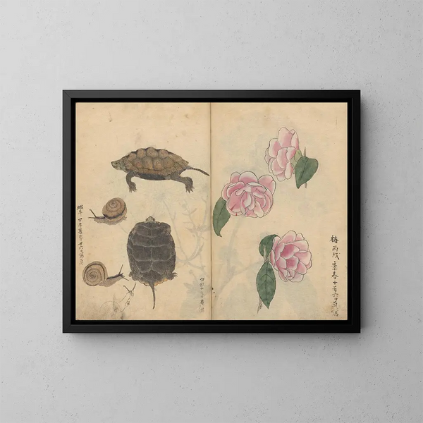 Sketchbook Pl060 - Ariyoshi Kondo — framed artwork on a wall