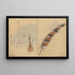 Sketchbook Pl065 - Ariyoshi Kondo — framed artwork on a wall