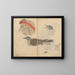 Sketchbook Pl081 - Ariyoshi Kondo — framed artwork on a wall