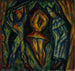 Harlequin, Columbine and Pierrot - Mark Gertler — artwork view