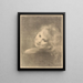 Rieuse - Armand Berton — framed artwork on a wall