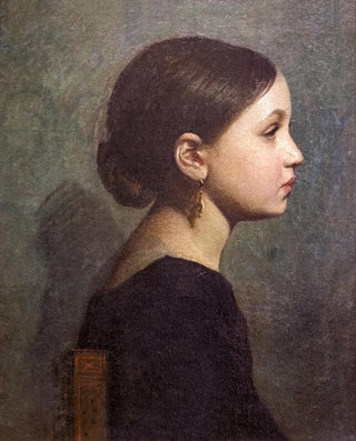 Portrait of a Girl After the Ball - Armand Cambon — artwork view