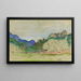 Agay, le mont Vinaigre - Armand Guillaumin — framed artwork on a wall
