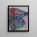 Bords de la Sedelle Crozant - Armand Guillaumin — framed artwork on a wall