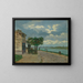 Bords de la Seine - Armand Guillaumin — framed artwork on a wall