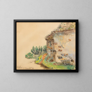 Breuillet, Île-de-France - Armand Guillaumin — framed artwork on a wall