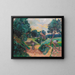 Chemin des Carrières Miregaudon - Armand Guillaumin — framed artwork on a wall