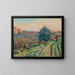 Chemin de campagne - Armand Guillaumin — framed artwork on a wall