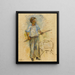 Sand Sifter Painting - Armand Guillaumin — framed artwork on a wall