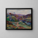 Pont Charraud à Crozant - Armand Guillaumin — framed artwork on a wall