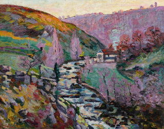 Crozant, la folie du soir - Armand Guillaumin — artwork view