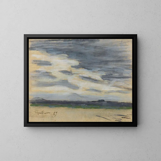 Sky Study - Armand Guillaumin — framed artwork on a wall