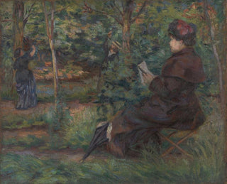 In the Garden - Armand Guillaumin — artwork view