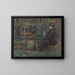In the Garden - Armand Guillaumin — framed artwork on a wall