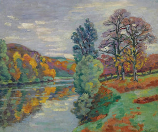 La Roche De L’echo, Crozant (1913) - Armand Guillaumin — artwork view