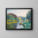 La Roche de l'Écho à Crozant - Armand Guillaumin — framed artwork on a wall