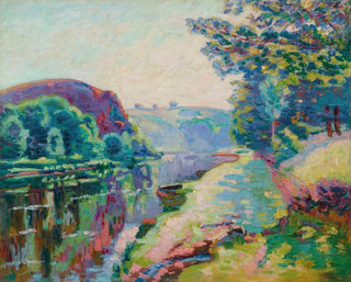 La Roche de l'Écho à Crozant - Armand Guillaumin — artwork view