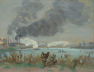 La Seine à Ivry - Armand Guillaumin — artwork view