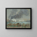 La Seine à Ivry - Armand Guillaumin — framed artwork on a wall