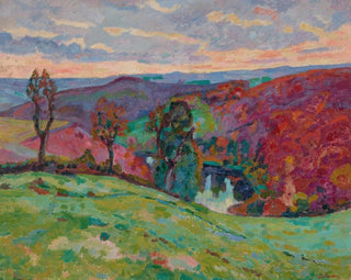 La vallée de la Creuse et le Puy Barriou - Armand Guillaumin — artwork view