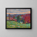 La vallée de la Creuse et le Puy Barriou - Armand Guillaumin — framed artwork on a wall