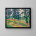 The Creuse Valley - Armand Guillaumin — framed artwork on a wall
