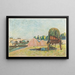 Landscape Painting - Armand Guillaumin — framed artwork on a wall