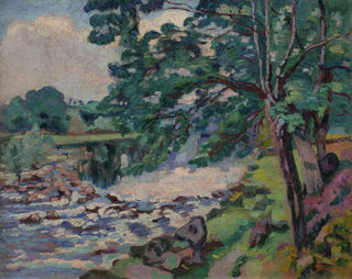 Le Barrage de Génetin - Armand Guillaumin — artwork view