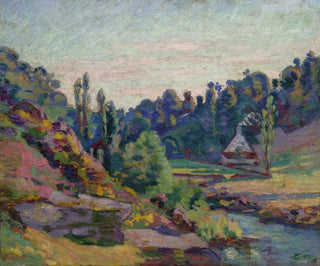 Le Moulin de Jonon à Creuse - Armand Guillaumin — artwork view