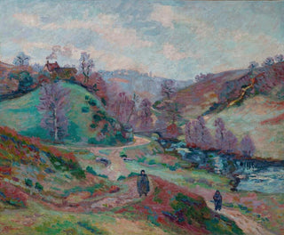 Le Pont Charraud à la Creuse - Armand Guillaumin — artwork view
