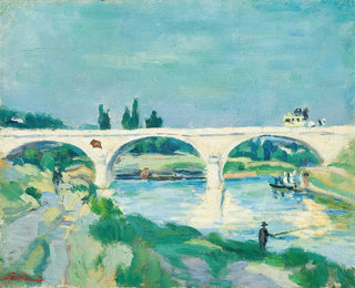 Le Pont de Charenton, Île-de-France - Armand Guillaumin — artwork view